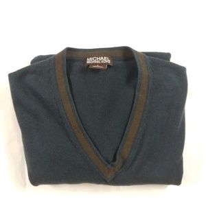 ⬇30 Mk Michael kors v-neck pullover sweather L